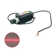 Powell Lens Laser Module 638nm 300mv Uniform Line Laser with TTL Modulation 5V