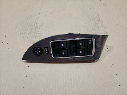 2014-2019 CHEVY IMPALA LH DRIVER OEM MASTER WINDOW SWITCH SILVER BEZEL 22819398 - Picture 2 of 14