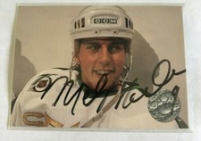 1991 Pro Set Mike Modano Autograph Authentic #55 North Stars
