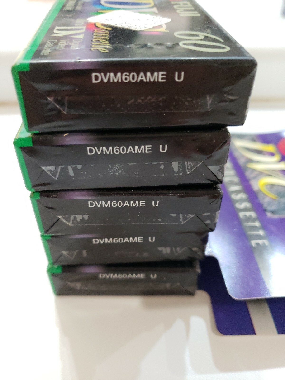 FUJI DVC CASSETTE 60 ME MINI DV DVM60AME U. LOT OF 5 CASSETTES TOTAL eBay