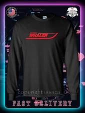 New Tee Boston Whaler Logo Men's Long Sleeve American issaca T-Shirt