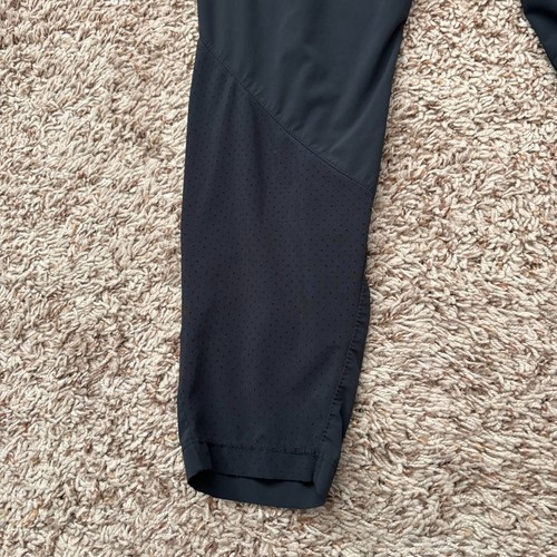 Nike Dri-Fit Pantalone Running Donna S Nero Pull On Zip Tasche Riflettente - Foto 12 di 15