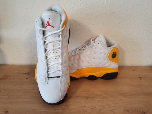 Nike Air Jordan 13 Retro Del Sol US 9,5 EUR 43 DEAD STOCKX - Gelb Schwarz Rot ! - Bild 3 von 9