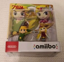 The Legend of Zelda The Wind Waker TOON LINK/ZELDA Amiibo 2 Pack Nintendo NEW