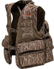 Super Elite 4.0 Camo Turkey Vest Featuring Removable Fold Away Seat, Game Bag, a