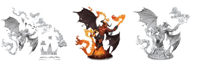 D&D Frameworks Miniatures: Balor