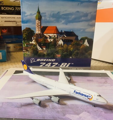 Phoenix Models 1:400 Boeing 747-8 Lufthansa REG: D-ABYO