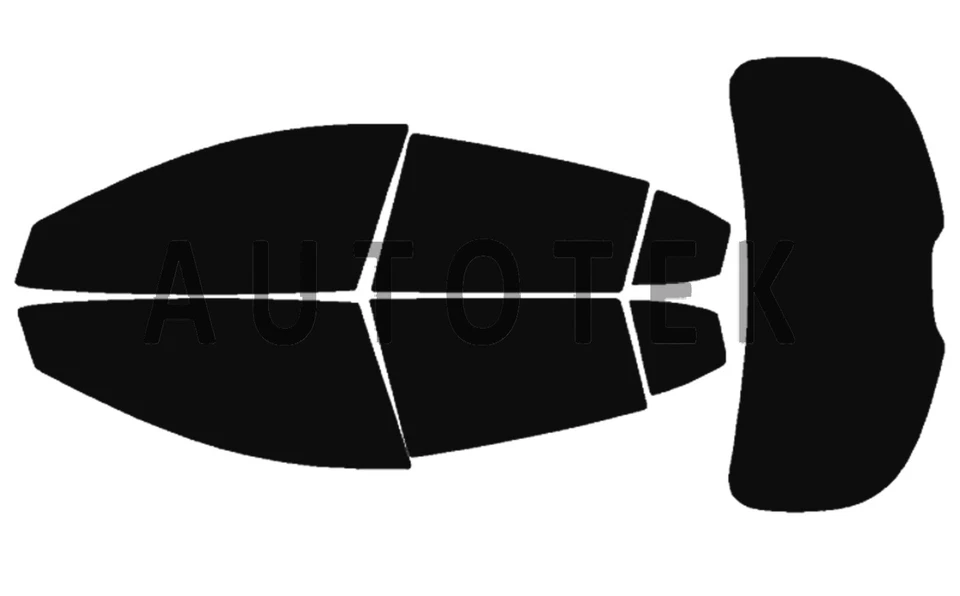 Película premium precortada para todos los lados ventana para Mazda 3 Sport Hatchback 2014-2018 tinte Foto 2 de 4