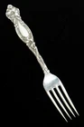 INTERNATIONAL STERLING SILVER FRONTENAC 7 1/8" LUNCH FORK NO MONO