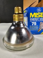 Sylvania 75w 120-130V Flood Beam Reflector Bulb TESTED WORKS READ DESCRIPTION