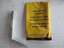 1pc Nos Right Front Vent Window Lower Pivot Studebaker 1953-57 Tudor Fordor C67