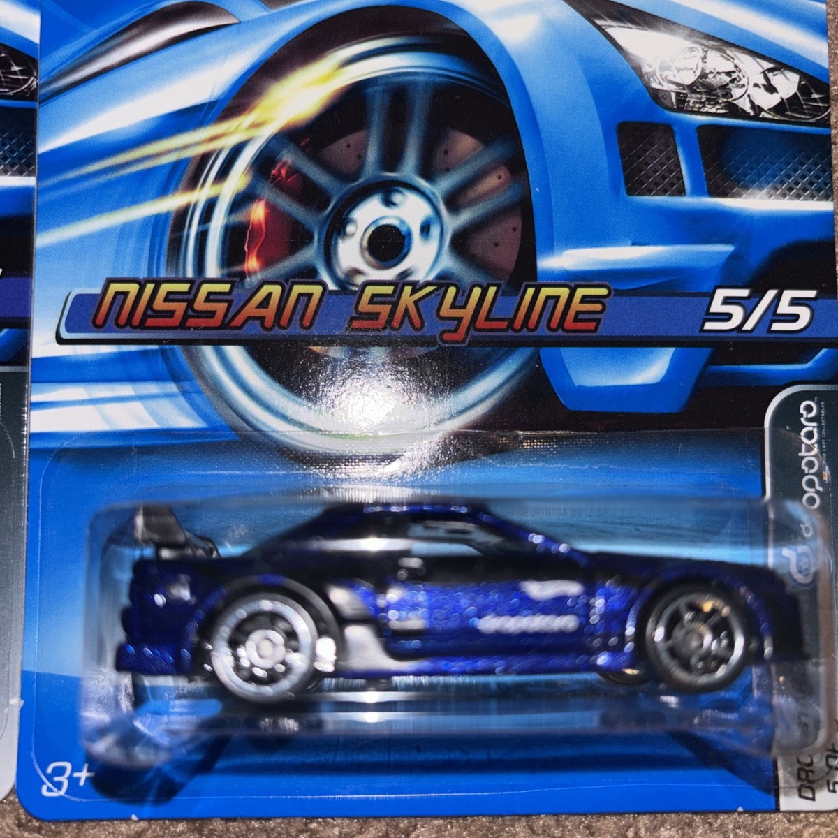 Hot Wheels 2006 Dropstars Nissan Skyline Lot of 2 Teal And Dark