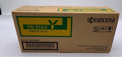 Genuine Kyocera Mita TK-5162Y (TK5162Y) Yellow Toner Cartridge , OEM