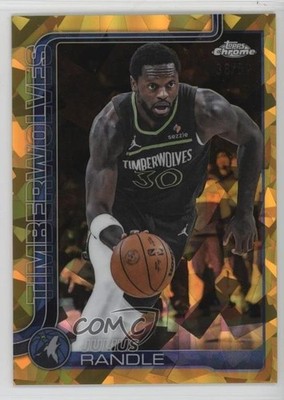 2025-26 Topps Chrome Sapphire Gold 38/50 Julius Randle #123 1ti6