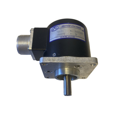 British Encoder 735/L1 Drehgeber (Incremental Encoder)   Gebraucht