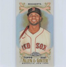 2021 Topps Chrome Allen & Ginter Xander Bogaerts