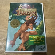 Tarzan DVD 1999 Walt Disney Phil Collins Animated Classic Special Features