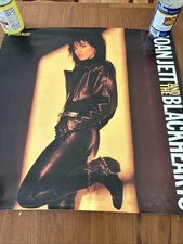 Vintage Joan Jett Up Your Alley Poster 22x22”