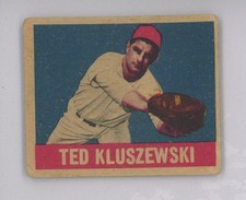 1948 Leaf #38 Ted Kluszewski RC Rookie Card. rookie card picture
