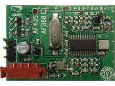 CAME SCHEDA RADIOFREQUENZA A 433,92 MHZ AD INNESTO 309AF43S
