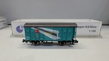 HOBBYTRAIN SCALA N 23025 CARRO MERCI SVIZZERO CHIUSO A 2 ASSI COME NUOVO 