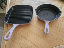 Cuisinart Cast Iron Griddle and Grill Pan Set.