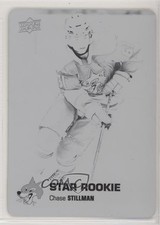 2019 Upper Deck CHL Star Rookie SP Printing Plate Black 1/1 Chase Stillman 4wd
