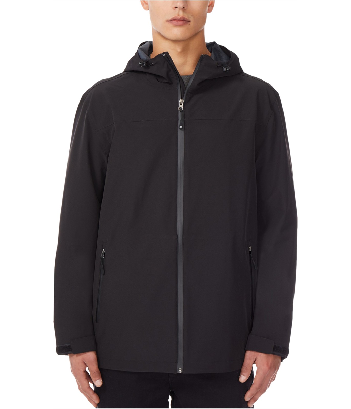 Мужской плащ с капюшоном на 32 градуса черный XX-Large 6590₽