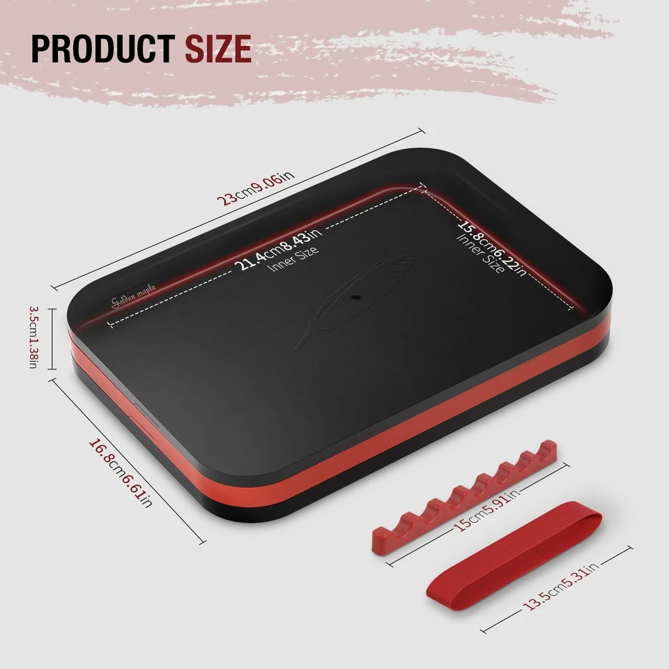 Wet Pallet for Painting Miniatures - Golden Maple 2 in 1 Dry and Wet Palette - Изображение 3 из 4