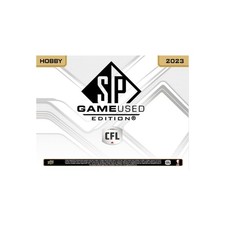 2023 Upper Deck CFL SP Game Used Football Hobby Box