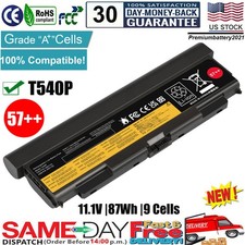 57  Battery for Lenovo Thinkpad T440p T540p W540 W541 Notebook PC