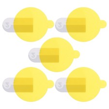 5pcs Watch Glass Screen Protectors 22mm HD High Definition Protective Film