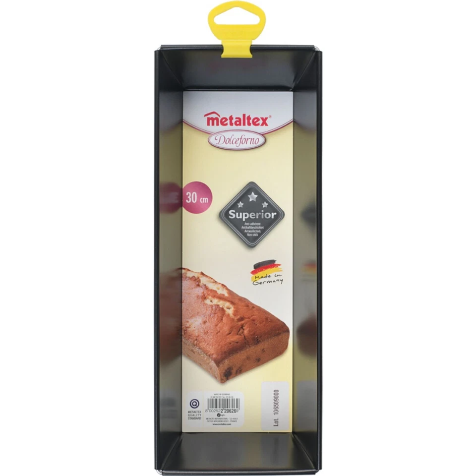 METALTEX Kastenform Backform Kuchenform „Superior“ 30 cm antihaftbeschichtet - Bild 2 von 2