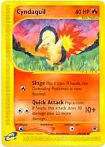 Pokemon Card - Expedition 104/165 - CYNDAQUIL (common) - NM