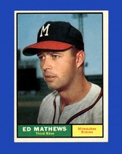 1961 Topps Set-Break #120 Eddie Mathews NR-MINT *GMCARDS*
