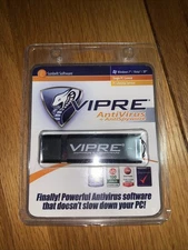 VINTAGE VIPRE ANTIVIRUS AND ANTISPYWARE SUNBELT SOFTWARE INC. USB 2.0 PORT NEW