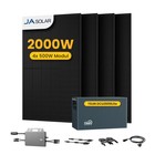 2000W Balkonkraftwerk 2,01 kWh Speicher TSUN TSOL-DCU2000Lite mit Wechselrichter