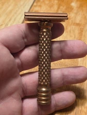 Charcoal Goods Copper Lvl2 1591 Magnum Handle Safety Razor DE
