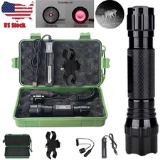 IR 940nm Hunting  LED Flashlight Infrared Night Vision Light Rifle Scope Mount
