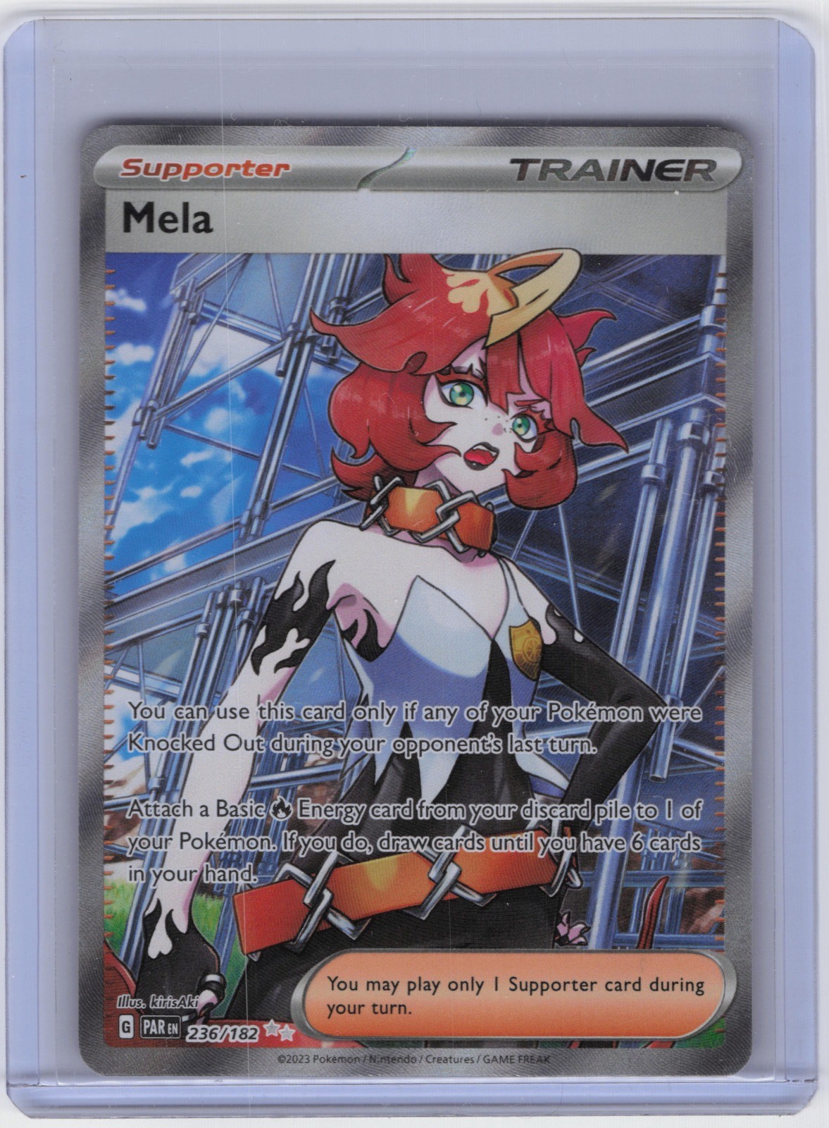 Mela Ultra Rare SV04: Paradox Rift 236/182 NM