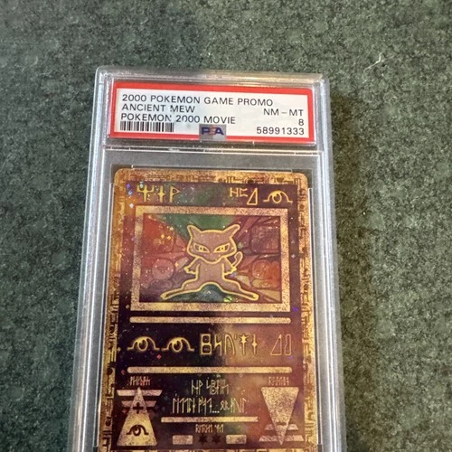 2000 POKEMON GAME MOVIE POKEMON 2000 MOVIE ANCIENT MEW PSA 8