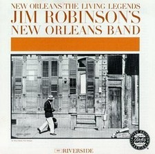 JIM ROBINSON - The Living Legends: Jim Robinson's New Orleans Band - CD - Live