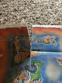 Dragon Warrior 4 IV Nintendo NES 1992 Cartridge, W/ Manual & Map Tested