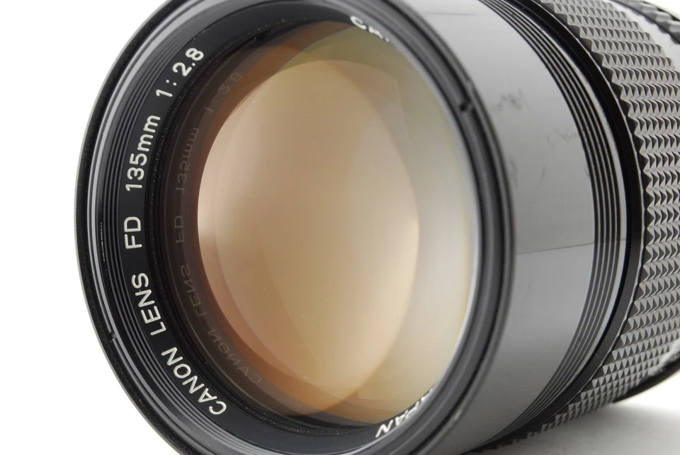 [COMO NUEVO] Nuevo teleobjetivo Canon FD NFD 135mm f2.8 MF de JAPÓN - Imagen 2 de 4
