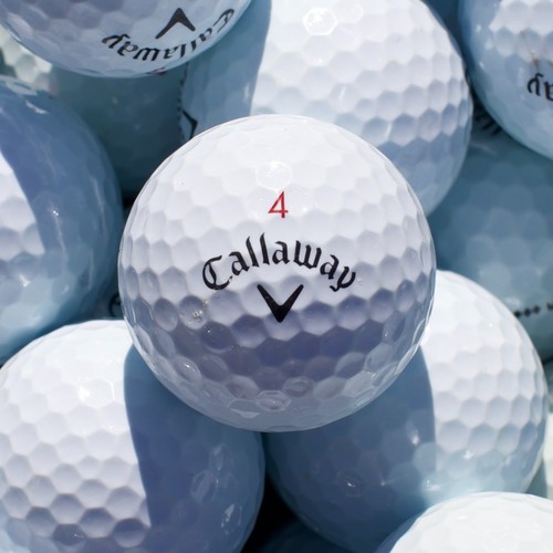 24 Callaway Chrome Tour Used Golf Balls Near Mint 4A  / AAAA FREE SHIPPING