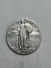1928 S Standing Liberty Quarter Almost Uncirculated AU Coin