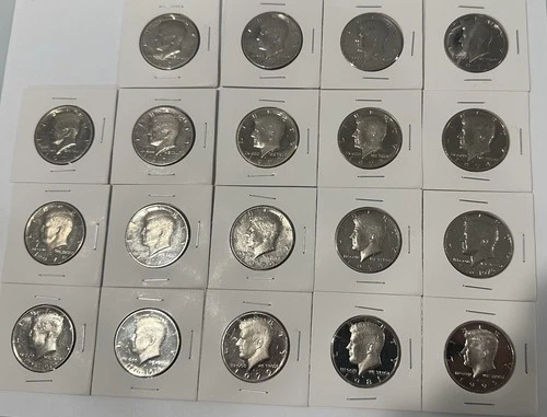 Proof Kennedy Half Dollars Lot