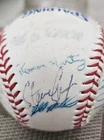 LOS ANGELES DODGERS SIGNED BASEBALL, 22 SIGNATURES, RUSSELL, PARKER, HOWELL, ETC
