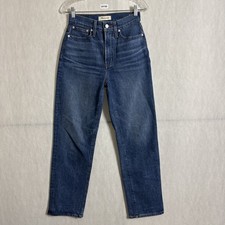 Madewell Women's Size 25 Blue The Perfect Vintage Straight Jeans