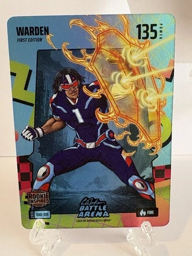 Bo Jackson Battle Arena Griffey #RAD-33 Warden 80's Rad Fire Cam Ward RC